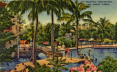 Beautiful Venetian pool, Coral Gables, Florida.