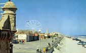 Boardwalk and amusement center in Daytona Beach, Florida.