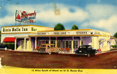 Sherrard's Dixie Belle Inn restaurant on U. S. No. 1 near Miami.