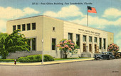 Post Office Building, Fort Lauderdale, Florida.
