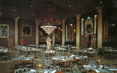 The gallery dining room at the Kapok Tree Inn restaurant in Clearwater.