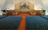 Interior of new sanctuary at Pasadena Community Church in St. Petersburg.