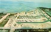 Aerial view looking south over Tamarac Park on Geiger Key.