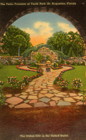 The Patio, Fountain of Youth Park, St. Augustine, Florida.