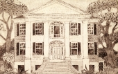 Drawing of The Grove in Tallahassee.