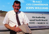 Re-elect city commissioner John Williams - Hollywood, Florida