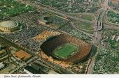 Aerial view overlooking the Gator Bowl in Jacksonville.