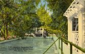 Beautiful swimming pool at the Thomas A. Edison Winter Home in Fort Myers.