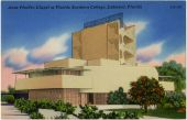 Annie Pfeiffer Chapel at Florida Southern College, Lakeland, Florida.