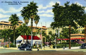 Hemming Park in downtown Jacksonville, Florida