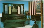 Musical instruments on display at the Lightner Museum in St. Augustine.