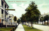 Glimpse of Church Street - Jacksonville, Florida.