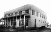 Everett Hotel and post office - LaBelle, Florida.