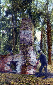 The old English chimney - Ormond, Florida