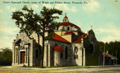 Christ's Episcopal Church - corner of Wright and Palafox Streets, Pensacola, Florida.