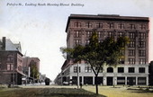 Palafox Street, looking south showing Blount Building - Pensacola, Florida.