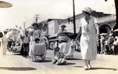 Infants on parade.