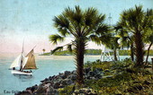 Indian River - mouth Elbow CreekEau Gallie, Florida.