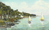 Indian River waterfront - Rockledge, Florida.