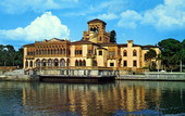 John Ringling residence from Sarasota Bay - Sarasota, Florida.