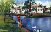 Peaceful tropical wonderland Florasota Gardens Apartment Hotel - Sarasota, Florida.
