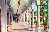 Loggia, Ringling Art Museum, Sarasota, Florida.