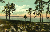 Looking west on Jackson Lake - Sebring, Florida.