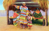 Seminole Indians at Silver Springs.