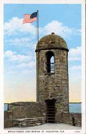 Watch tower, Fort Marion - Saint Augustine, Florida