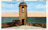 Old watch tower, Fort Marion - Saint Augustine, Florida.