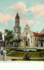 The Old Spanish Cathedral - Saint Augustine, Florida