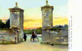 Old city gate, Saint Augustine, Florida.