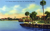 U.S. veterans hospital, Bay Pines, Florida - from Boca Ceiga Bay
