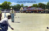 Lawn bowling, Mirror Lake Park - Saint Petersburg, Florida