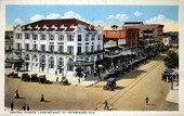 Central Avenue looking west - Saint Petersburg, Florida.
