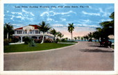 Lake Drive, showing Woman's Club - West Palm Beach, Florida.