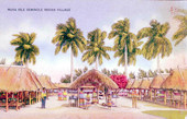 Musa Isle Seminole Indian Village.