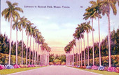 Entrance to Hialeah Park, Miami, Florida.