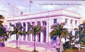 Open Air Post Office, Fort Myers, Florida, City of Palms..