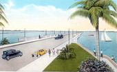 Manatee River Bridge, Connecting Bradenton and Palmetto, Fla.