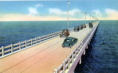 Gandy Bridge spanning Tampa Bay between St. Petersburg and Tampa - Saint Petersburg, Florida