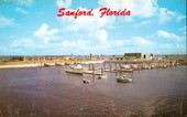 Inland canal and river port - Sanford, Florida .