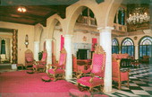 View from the entrance foyer of the John Ringling mansion - Sarasota, Florida .