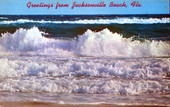 View of Jacksonville Beach.