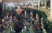 Visitors enjoy The Grand Ballroom in The Kapok Tree Inn - Clearwater, Florida