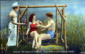 Enjoying "The Pause that Refreshes" underwater - Silver Springs, Florida