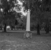 Historical marker at Dade Battlefield Historic State Park: BBushnell, Florida