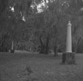Historical markers at Dade Battlefield Historic State Park - Bushnell, Florida
