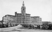 Biltmore Hotel after the 1926 hurricane in Coral Gables, Florida.