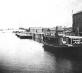 Iola docked at Carrabelle.